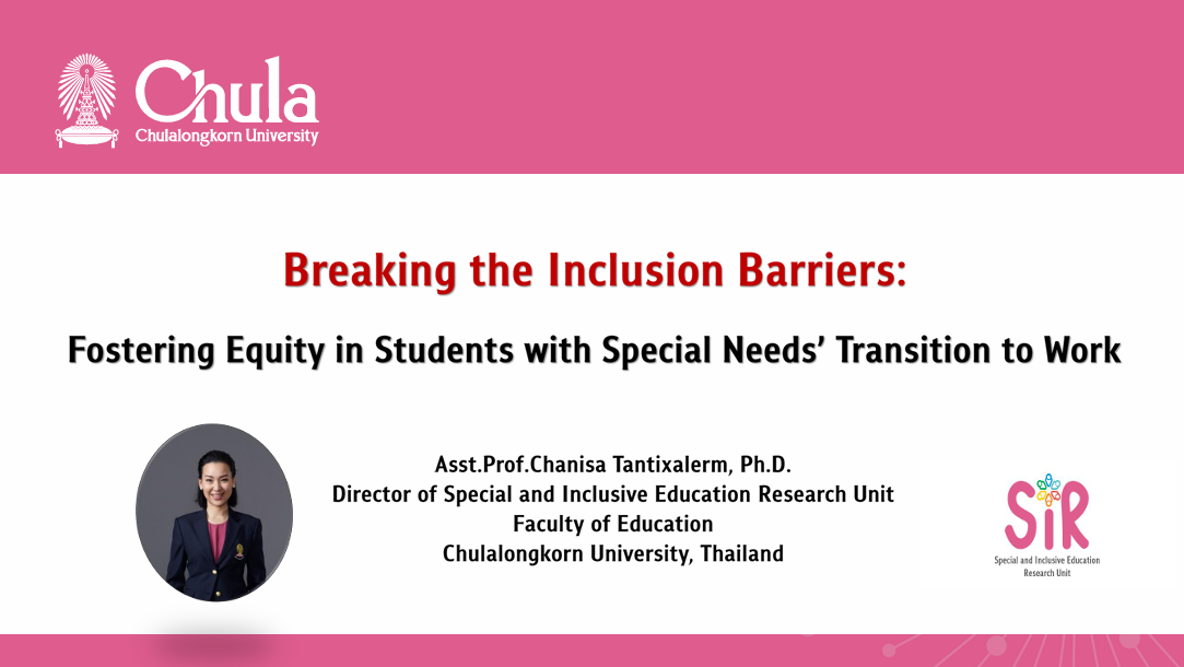 Breaking the Inclusion Barriers: Fostering Equity in Students with Special Needs’ Transition to Work