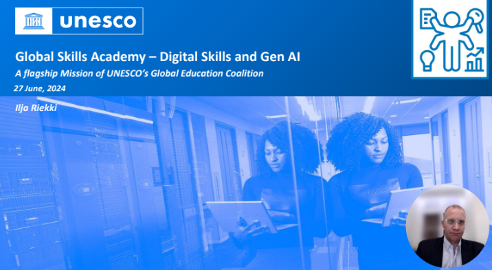 Slide: Global Skills Academy – Ilja Riekki